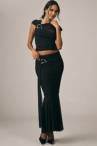 By Anthropologie Twisted Hardware Top