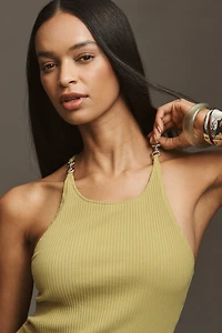 Maeve Hardware Halter Top