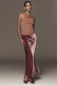 Pilcro Halter Cowl-Neck Tank Top