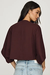 Pilcro Cotton Poncho Tee