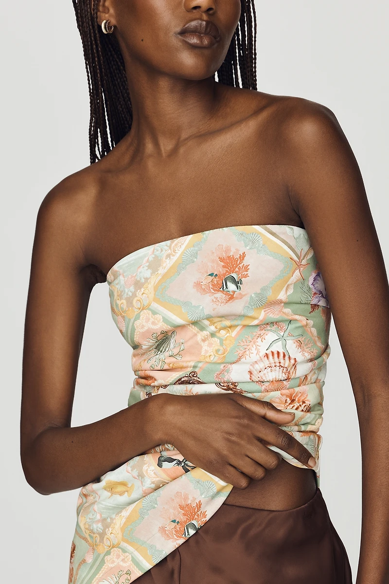 Maeve Asymmetric Tube Top