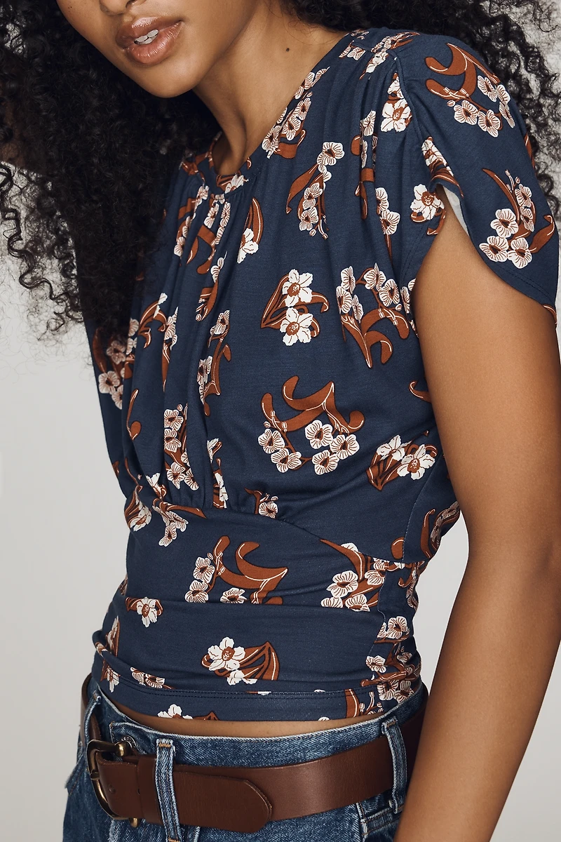 Maeve Waisted Top by Sarah Cliff