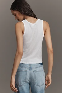 The Laundry Room LA Cats Ribbed Tank Top