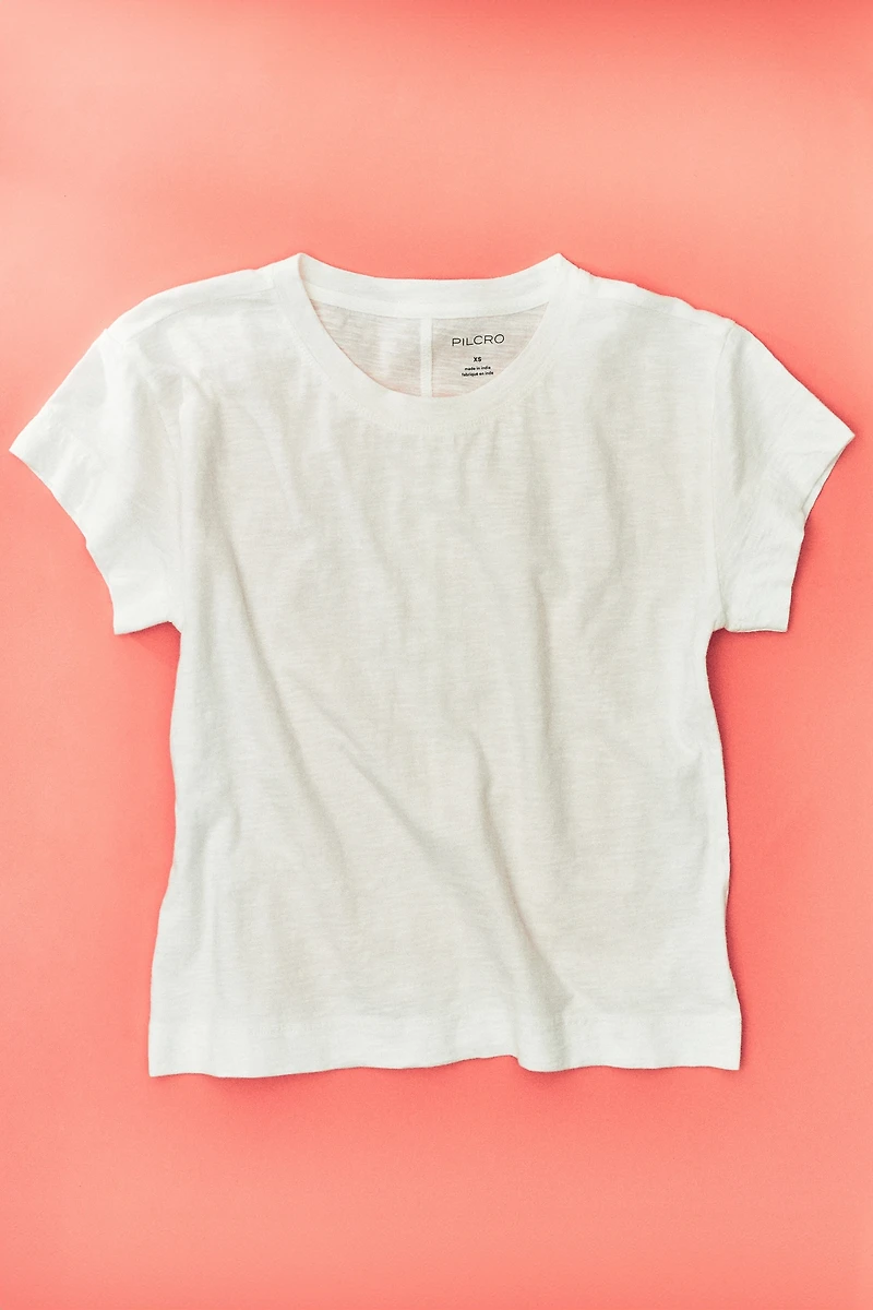 The Billy Regenerative Cotton Short-Sleeve Crew-Neck Tee by Pilcro