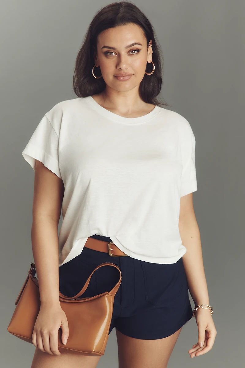 The Billy Regenerative Cotton Short-Sleeve Crew-Neck Tee by Pilcro