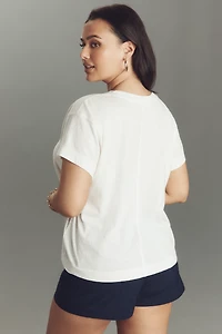 The Billy Regenerative Cotton Short-Sleeve Crew-Neck Tee by Pilcro