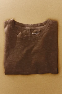 The Billy Regenerative Cotton Short-Sleeve Crew-Neck Tee by Pilcro