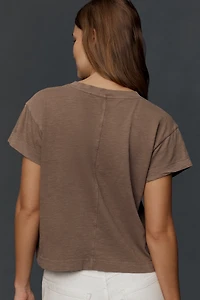 The Billy Regenerative Cotton Short-Sleeve Crew-Neck Tee by Pilcro
