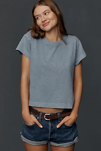 The Billy Regenerative Cotton Short-Sleeve Crew-Neck Tee by Pilcro