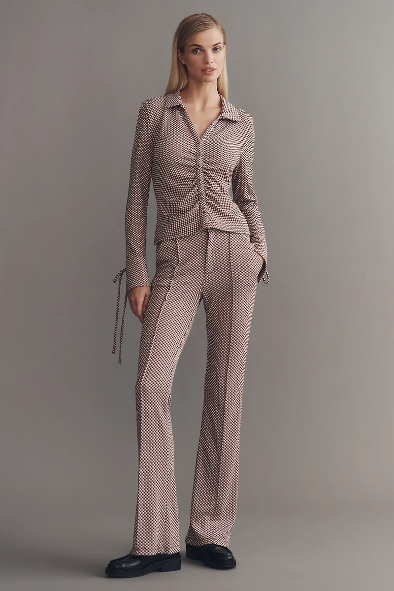 4SI3NNA Knit Buttondown Top
