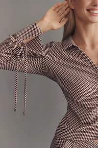 4SI3NNA Knit Buttondown Top