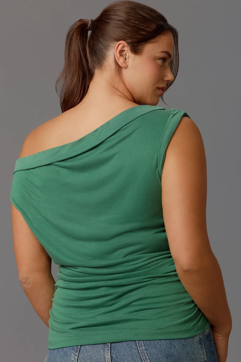Pilcro One-Shoulder Top
