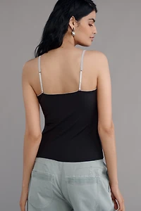 Maeve Twofer Peekaboo Tank Top