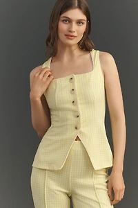 Maeve Structured Longline Vest
