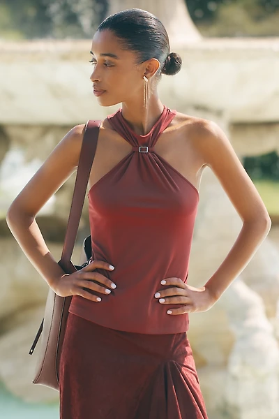 Maeve Hardware Halter Top