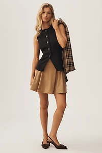 Maeve Button-Front Knit Vest