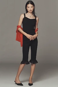 Maeve Square-Neck Structured Tank Top