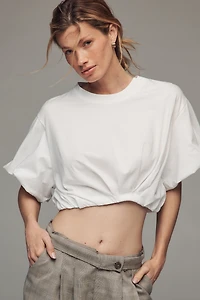 By Anthropologie Short-Sleeve Bubble T-Shirt