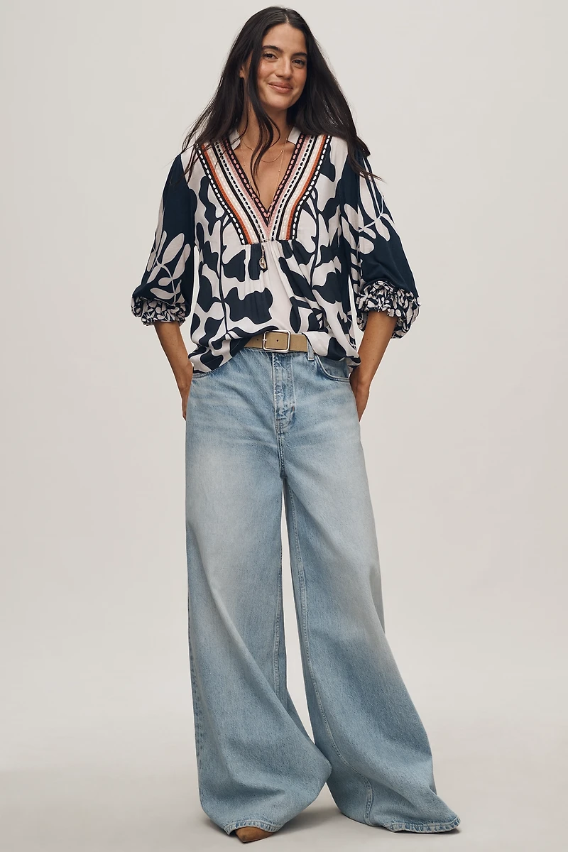 Bl-nk Stephanie Long-Sleeve Top