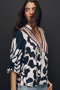 Bl-nk Stephanie Long-Sleeve Top