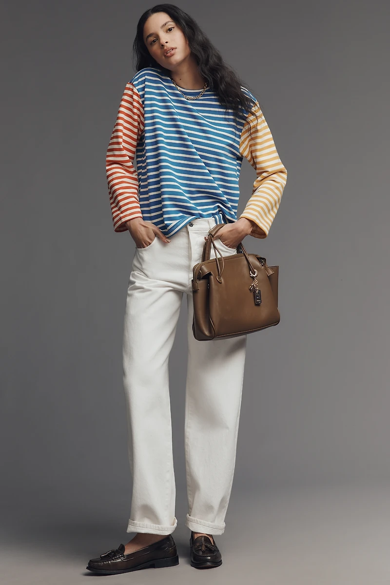 English Factory Colorblock Top