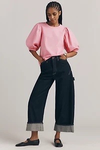English Factory Puff-Sleeve Top