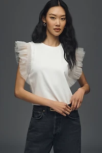 English Factory Tulle T-Shirt