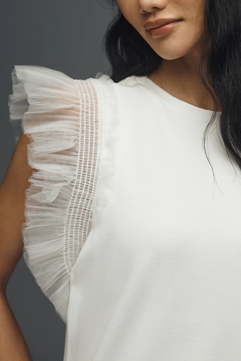 English Factory Tulle T-Shirt