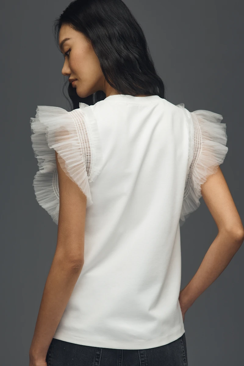 English Factory Tulle T-Shirt