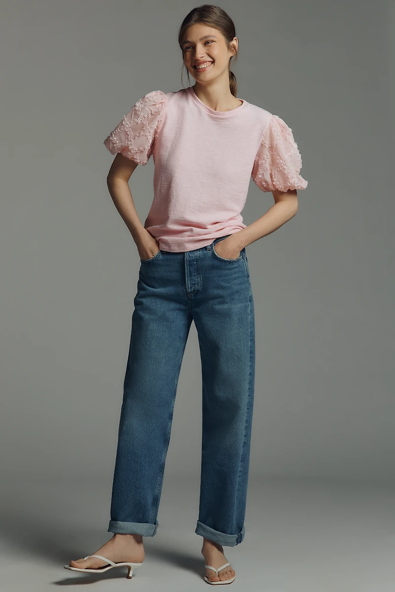 English Factory Puff-Sleeve Top