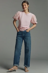 English Factory Puff-Sleeve Top