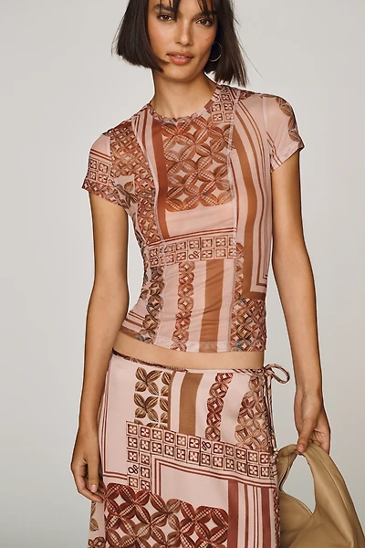 Scotch & Soda Slim Mesh Top
