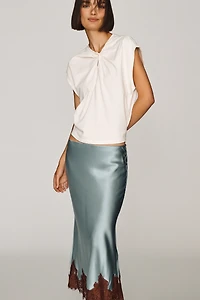 Scotch & Soda Cotton Keyhole Top