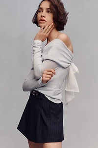 ASTR The Label Margie Off-Shoulder Top