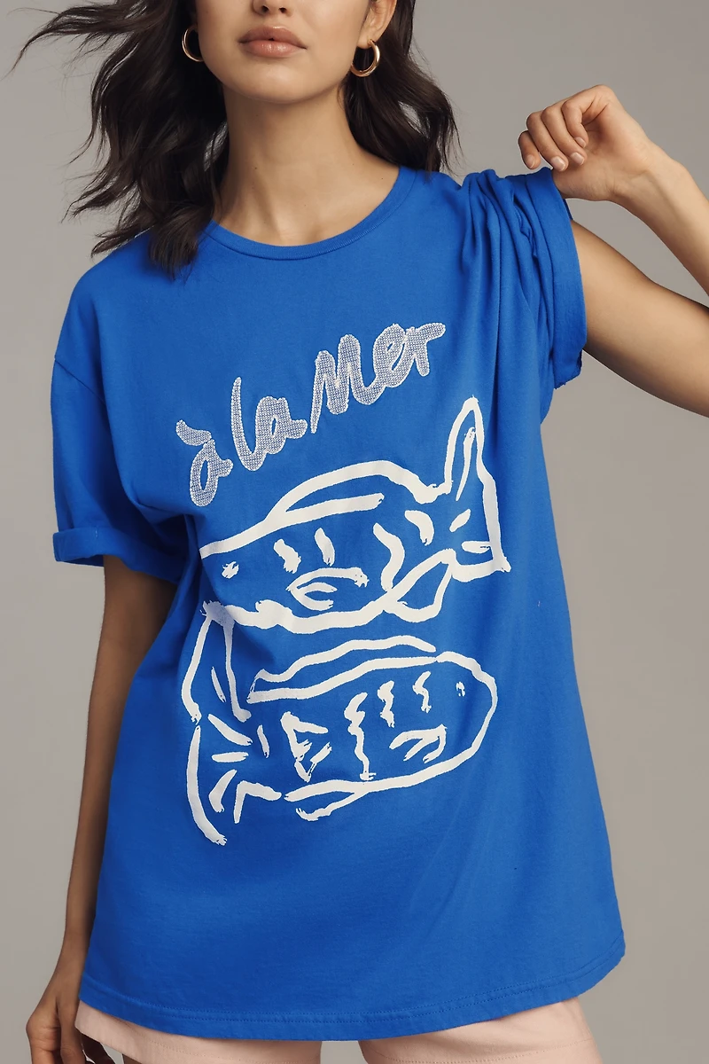 By Anthropologie À La Mer Fish Tee