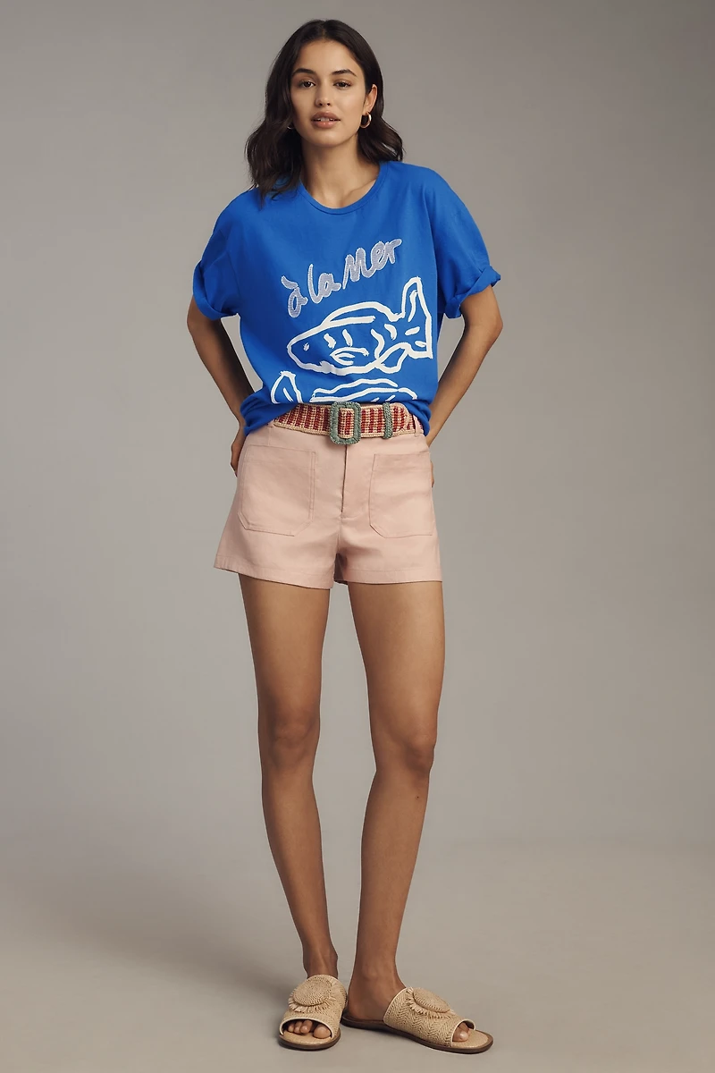 By Anthropologie À La Mer Fish Tee