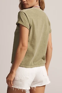 By Anthropologie Dog Icon Baby Tee