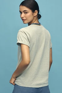 By Anthropologie French Cat Graphic Tee