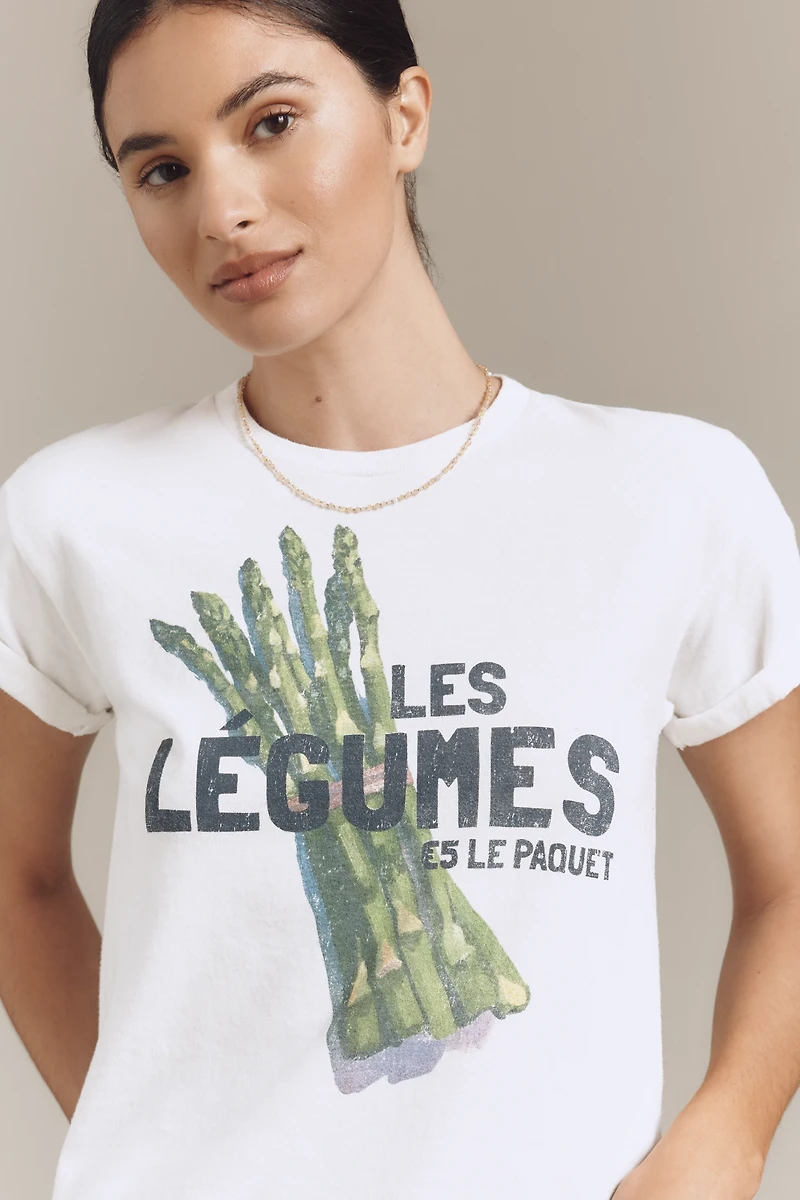 By Anthropologie Legumes Graphic Baby Tee