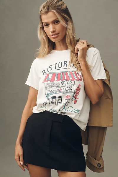 By Anthropologie Ristorante Graphic Tee