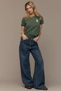 By Anthropologie Spooky Season Ghost Graphic Tee