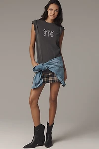 By Anthropologie Skeleton Boyfriend Tee