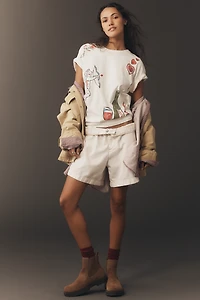 By Anthropologie Valentine Boxy Tee