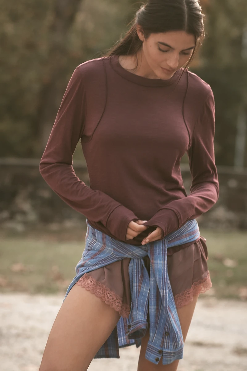 Pilcro Reconstructed Racer Tee