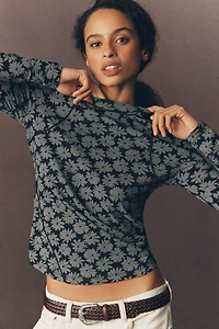 Pilcro Reconstructed Racer Tee