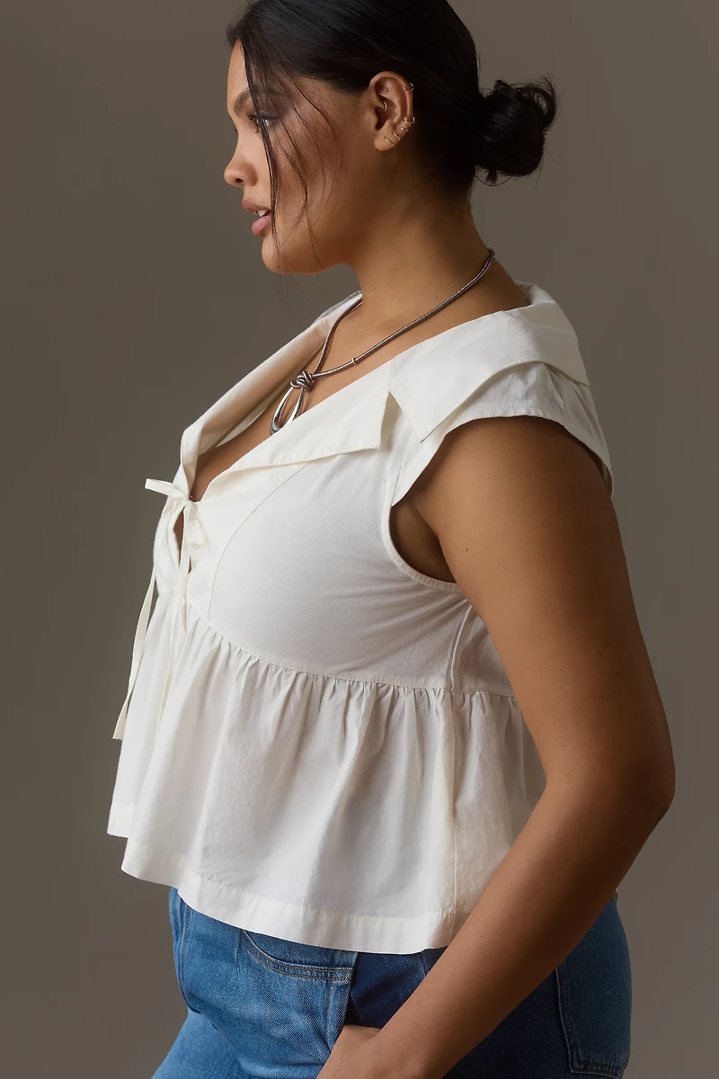 Maeve Babydoll Blouse
