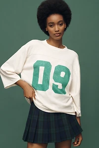 Pilcro 3/4 Sleeve Varsity Tee