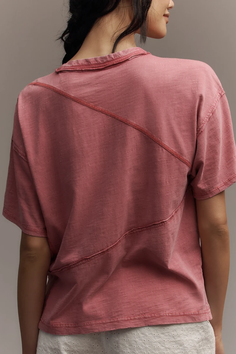 Pilcro Spliced Easy Tee
