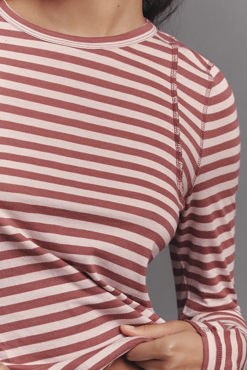 Pilcro Long-Sleeve Tissue Tee