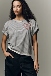 Pilcro Yours Truly Graphic Tee